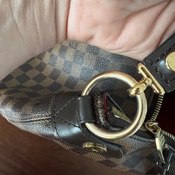 Louis Vuitton Damier Ebene Zip Shoulder Bag - Picture 9 of 15